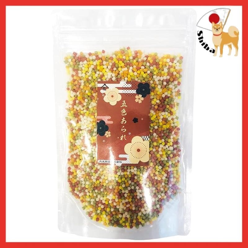 Assorted Color Rice Crackers 100g with Zipper Bag / Bubu Rice Crackers ...