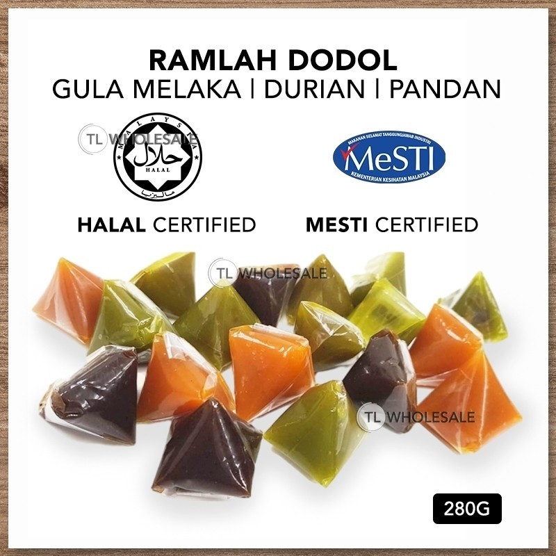 【𝙏𝙇】Doorgift Dodol Mini Kuih Raya Dodol Kuih Asli | Dodol Original ...