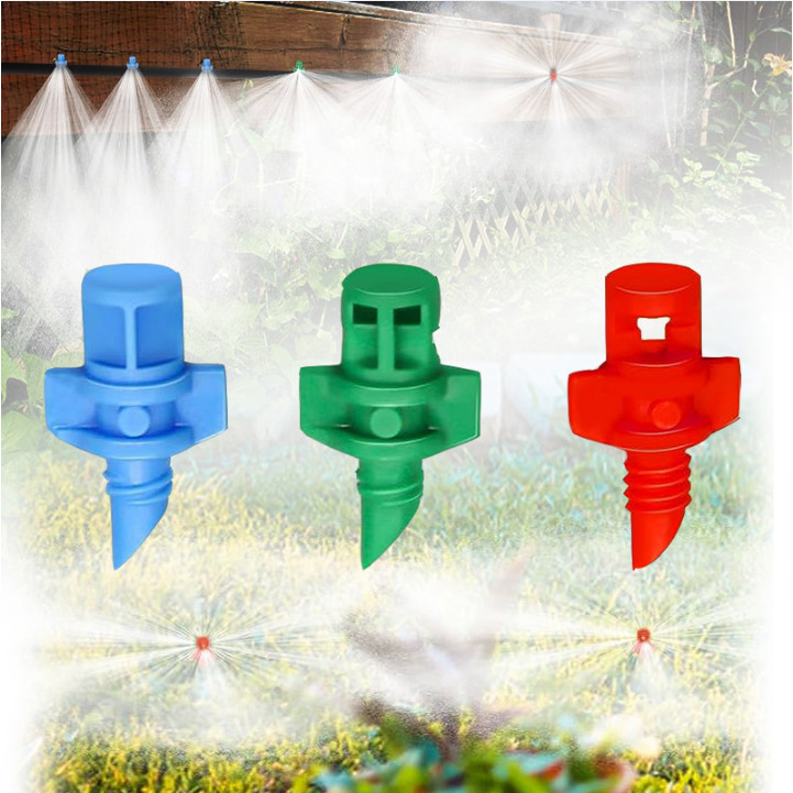 50Pcs Watering Fruit tree sprinkler irrigation nozzle sprayer 360 ...