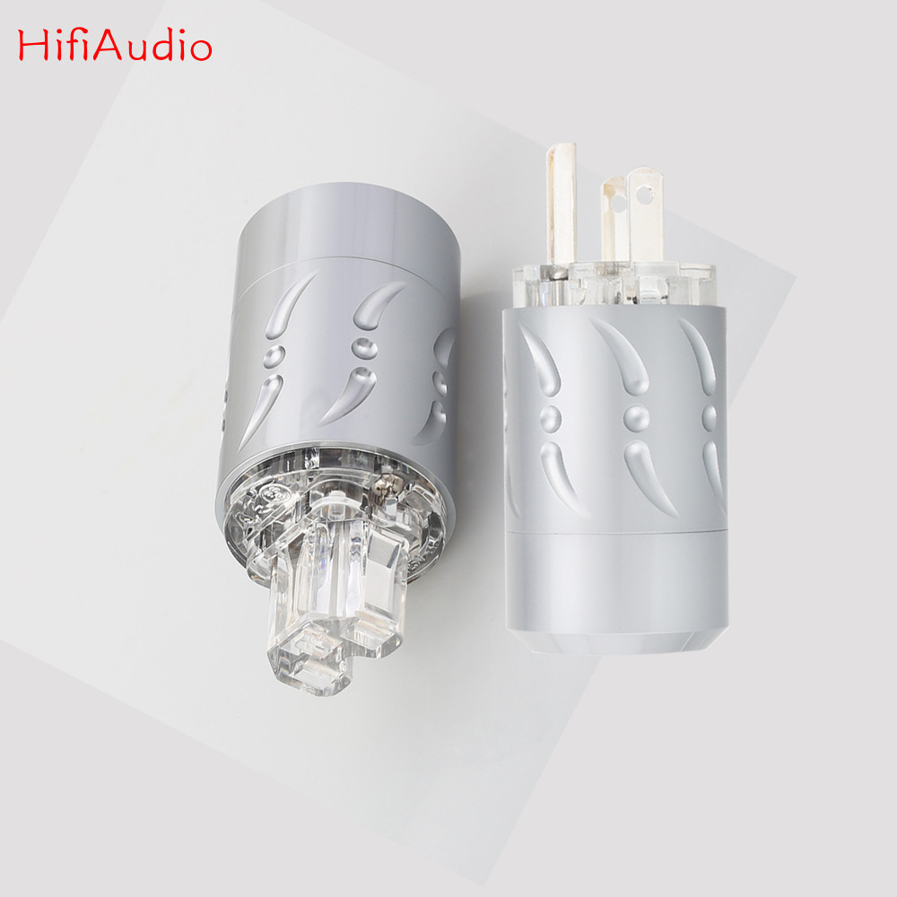 Aluminium Alloy Transparent pure copper silver plated Hifi IEC ...