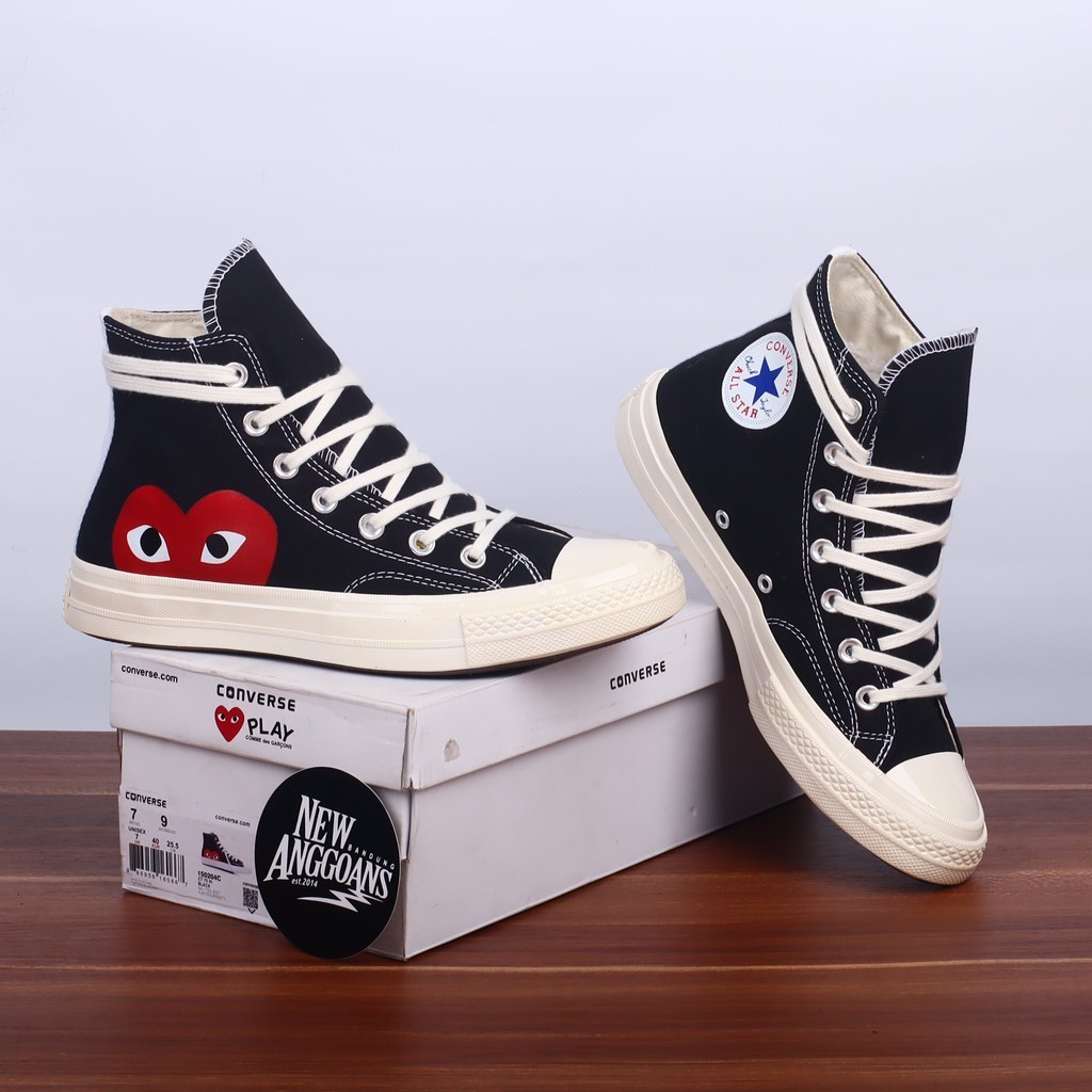 Converse play love on sale