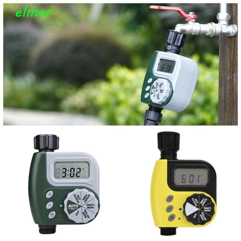 ELMER Timer Irrigation Controller, Electronic Automatic Programmable ...