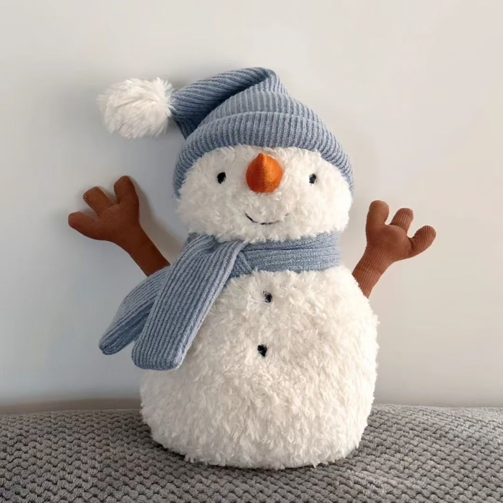 Sammy Little Snowman Doll Cute Soothing Plush Toy Girl Doll Birthday ...