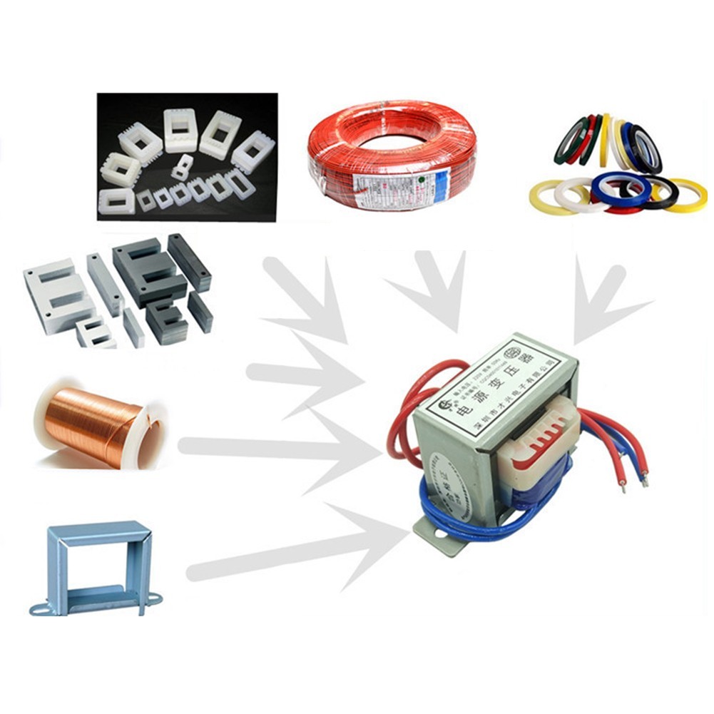 Alimentatore 12v A 12V/24V 2W - Singolo, Raffreddamento Naturale, Filo Di Rame Trasformatore Ac 220v - Foto 6