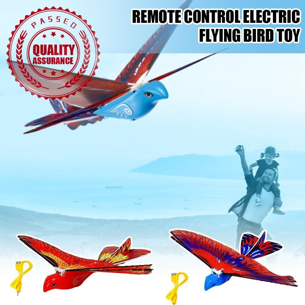 New Remote-controlled Flying Bird Toy Electric Bird With Flapping Wings ...