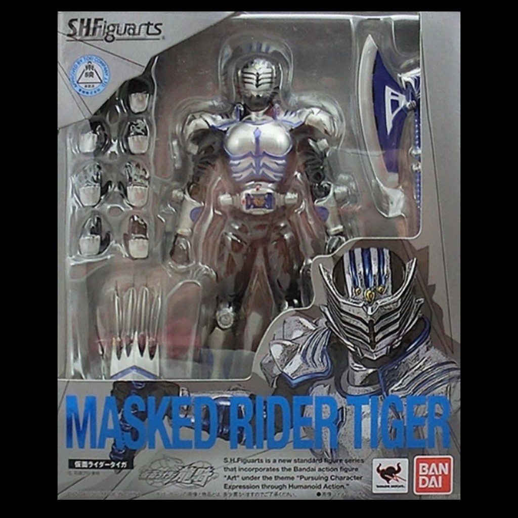 【Spot goods】Kamen Rider Ryuki Bandai SHF Big Tooth Kamen Rider White ...