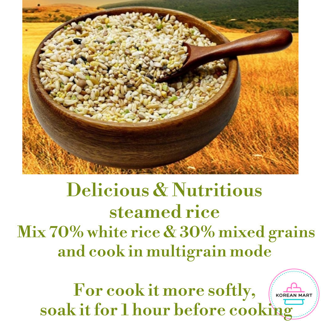 Korean 17 mixed grains 1KG, 2KG, 4KG / Multi grains grown from Korea ...