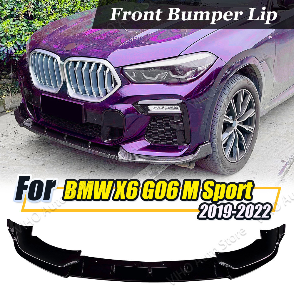 Per BMW X5 G05 X6 G06 M Sport LCI 30d 40i M60i 2023-2024 Auto Paraurti Anteriore Labbro Mento Paraurti Anteriore Spoiler Splter Bodyk  34 - 6