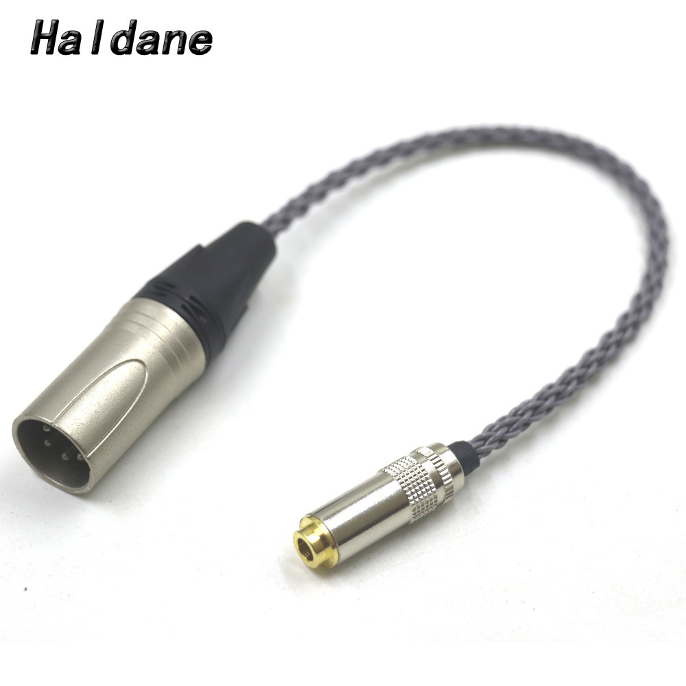 TOP-HiFi Single Crystal Copper 3.5mm TRRS Balanced Male To 4.4mm Balanced Female Audio Adapter Cable 3.5mm To 4.4mm I.429990042 - View #2