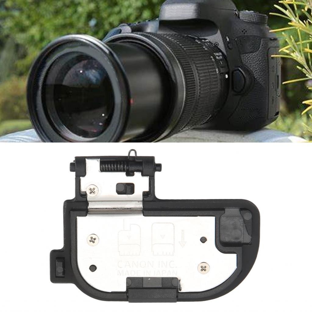 Couvercle Compartiment Batterie En Caoutchouc Pour Canon 7D Mark II - Étanche Et Anti-Rayures