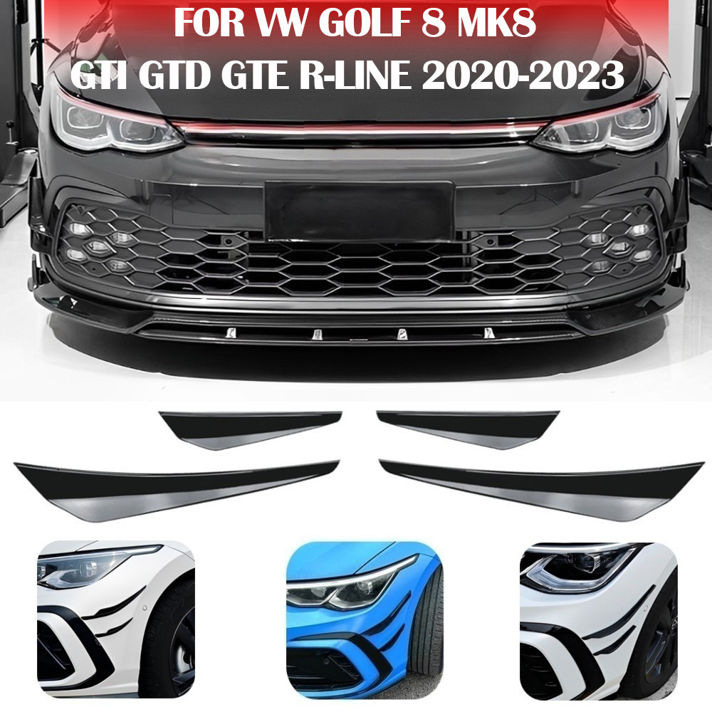 Front Bumper Lip Sticker Rubber Protector Side Skirt Anti Collision Strip Guards 2 5meters 8 2ftblack