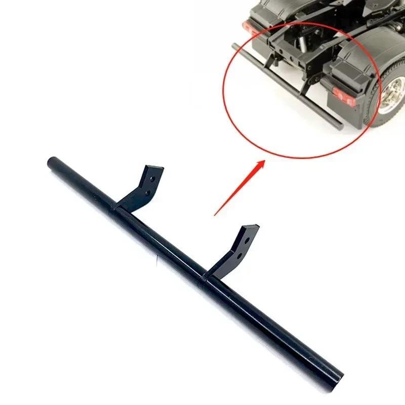 Metal Front & Rear Bumper W/ Spare Tire Carrier For Axial SCX10 SCX10 III Traxxa