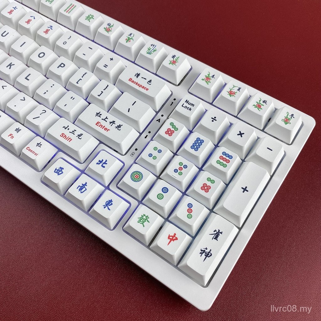 Keycap 125-Key Small Full Set pbt Sublimation Mechanical Keyboard ...