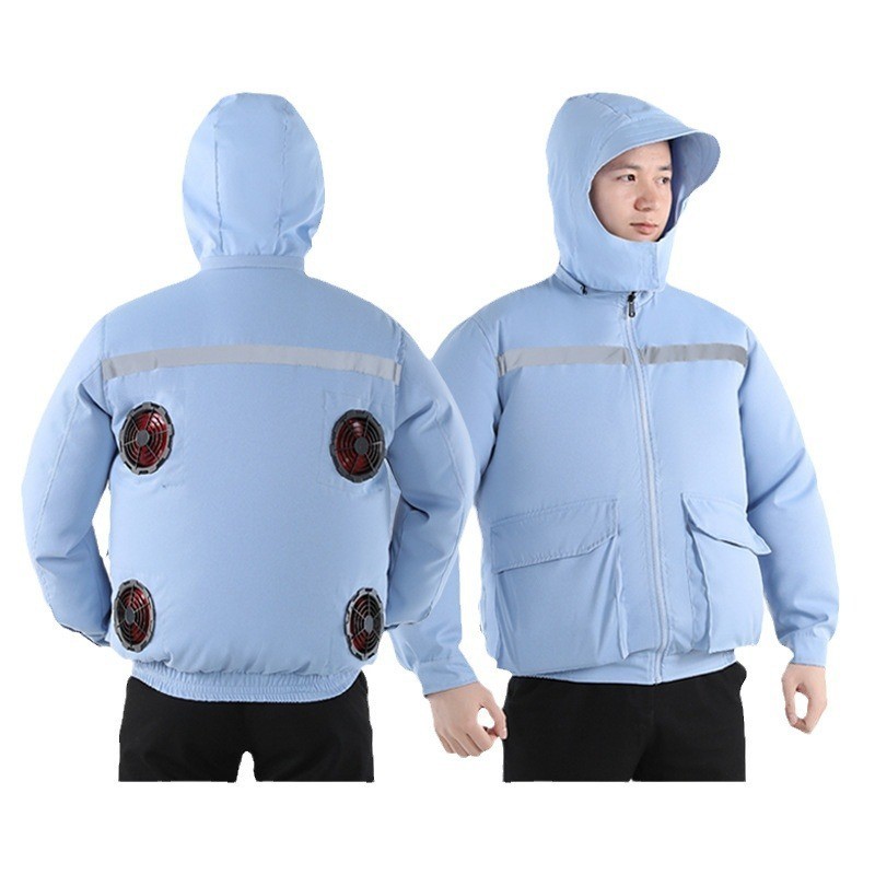 New Style Air Conditioning Clothing Hooded Detachable Fan Clothing