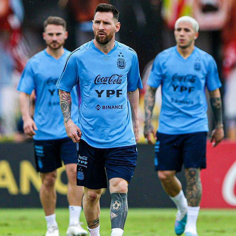 World Cup 3Star Argentina Jersey Argentina National Team Training Suit