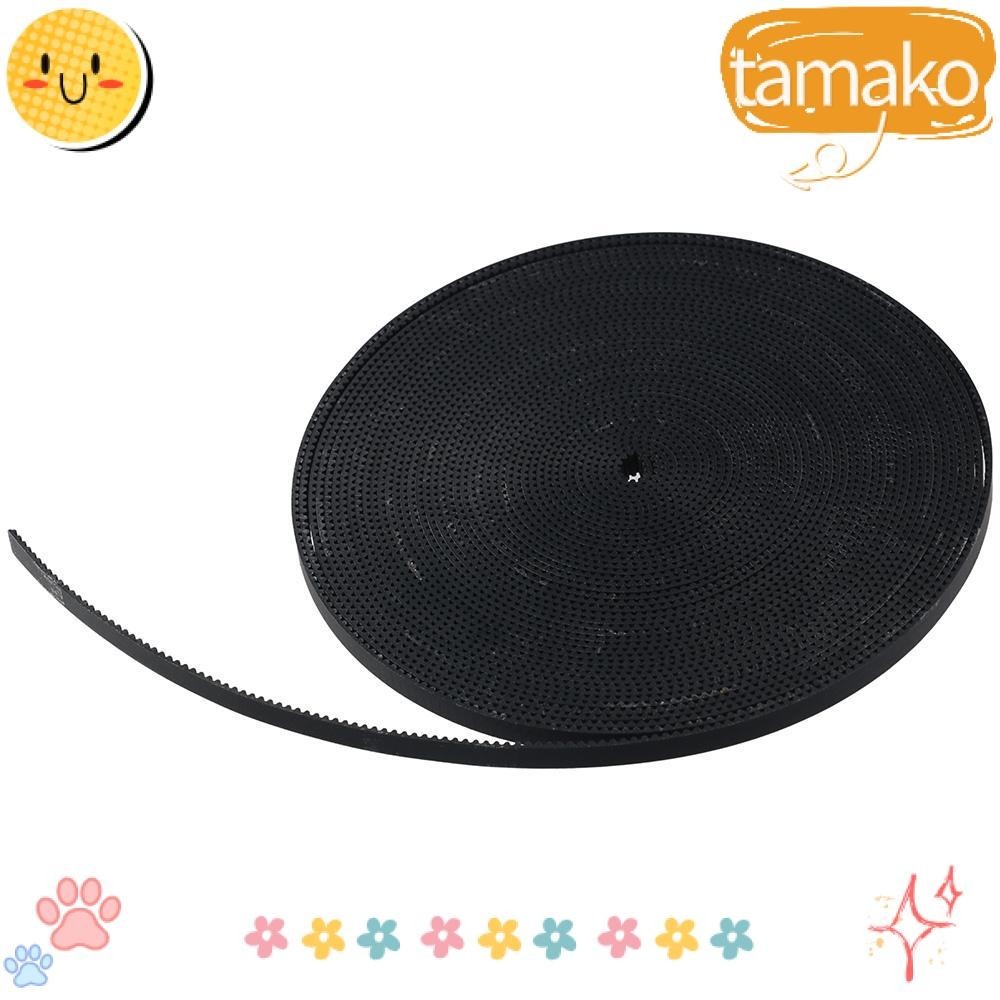 Buy GT2 Timing Belt 10 Meters / 32.8ft Black Cogged Rubber Geared Belt 6 Mm Cog Drive Belt Open Timing Belt For 3 D Printers Gt 2