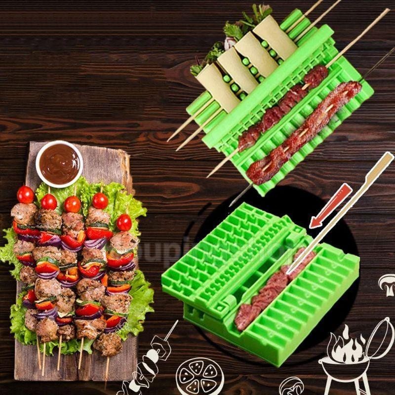 Multifunctional Barbecue String Skewers Kebab Artifact Wear Food Meat ...