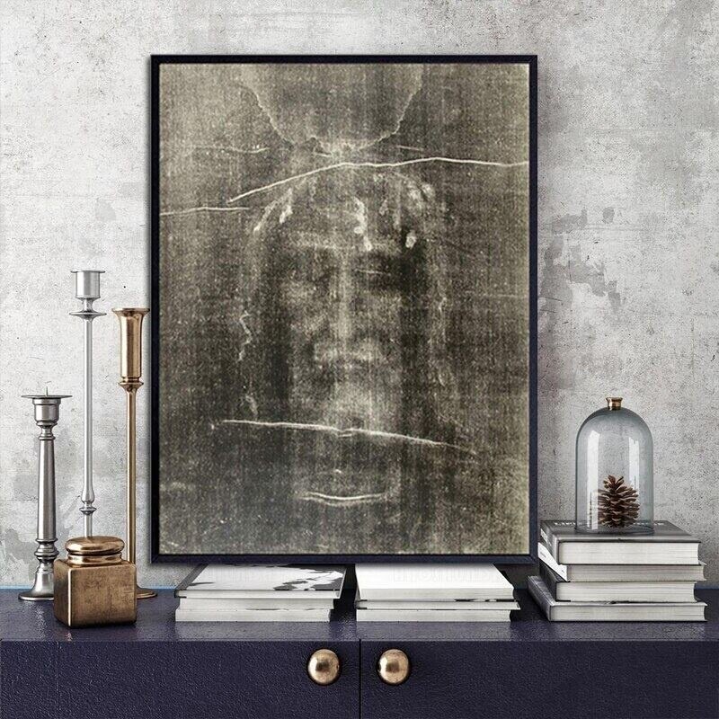 Jesus Wall Decor Jesus Christ Shroud of Turin Picture Wall Art Print ...