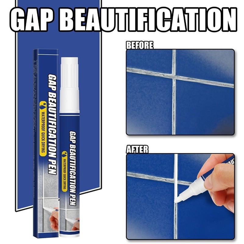 New White Grout Pen for Restoring The Appearance Of Grout Lines Between ...