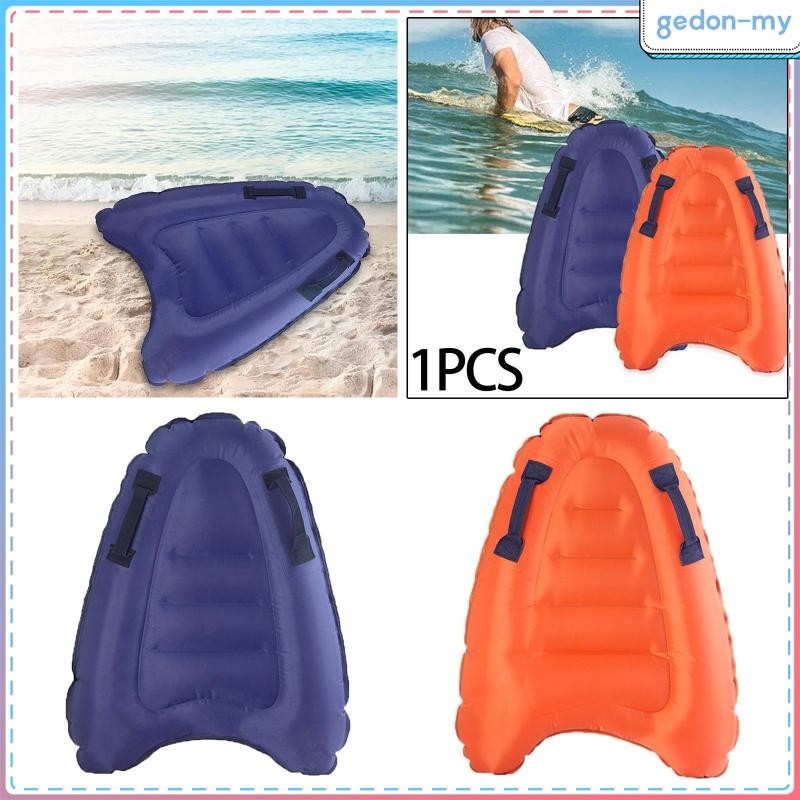 [GedonMY] Inflatable with Handles, Inflatable Surfboard for Kids Adults