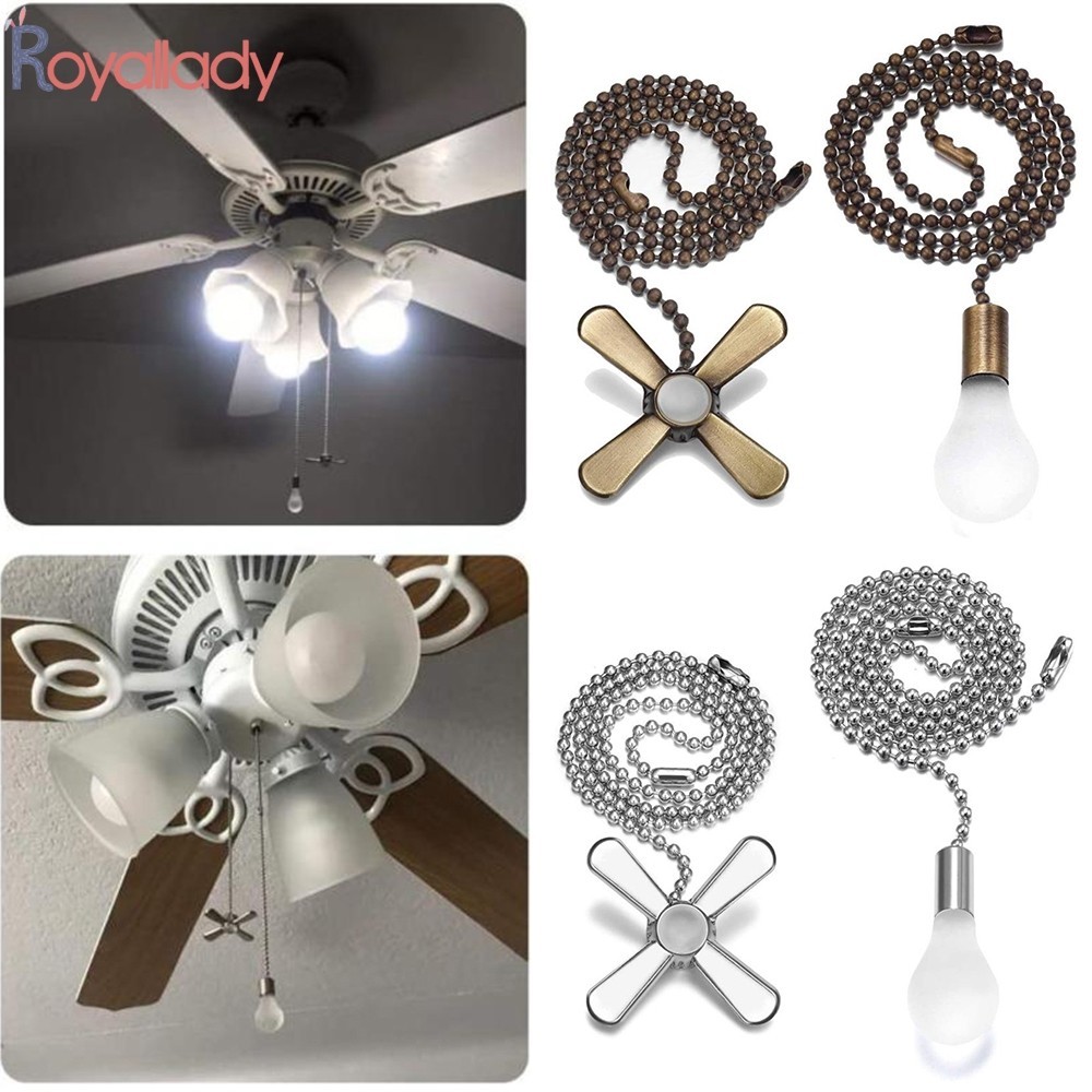 [6/10 Royallady] brand new Ceiling Fan Pull Chain Beaded Ball Extension ...