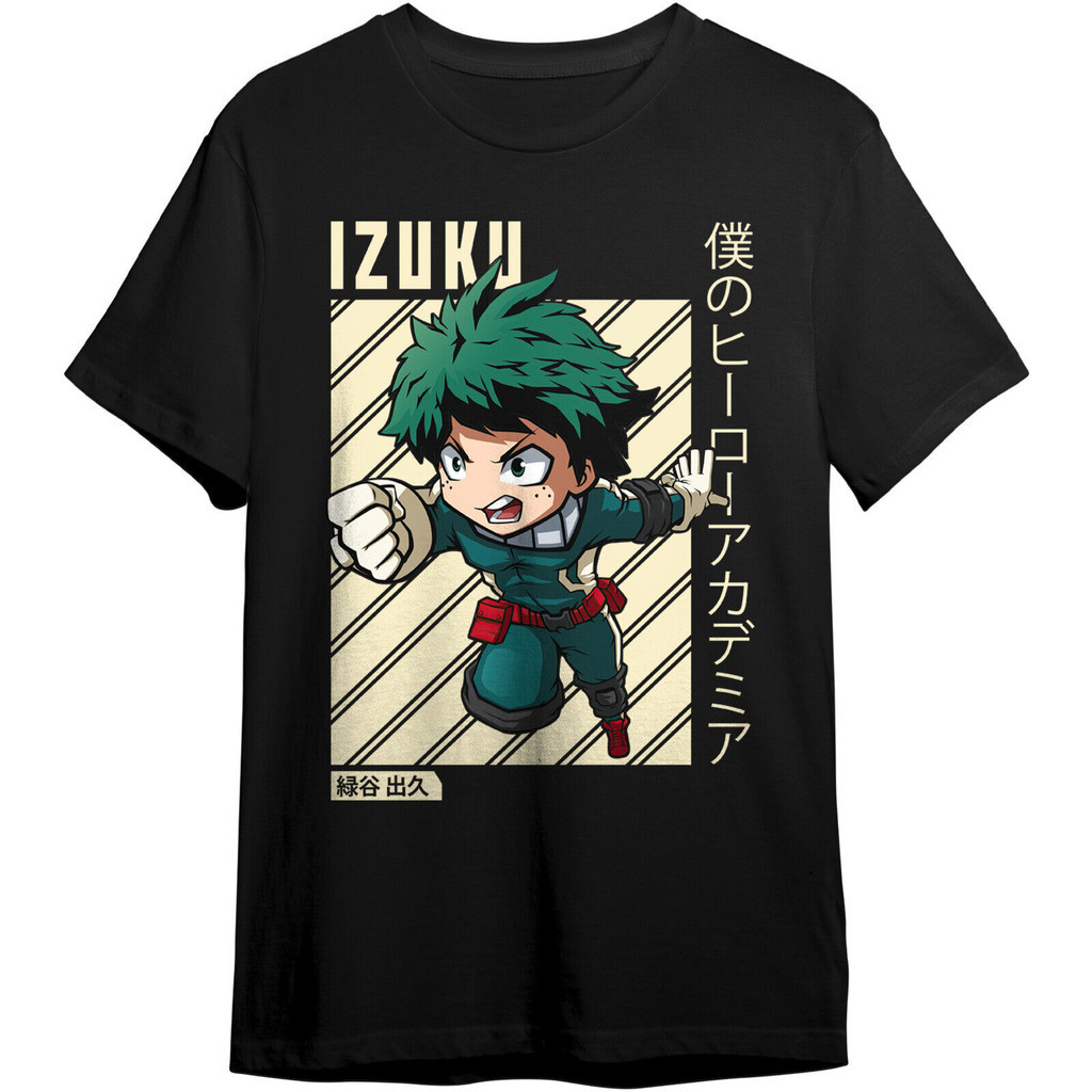 Men Japanese Izuku Deku My Hero Academia Graphic Tshirt | Shopee Malaysia