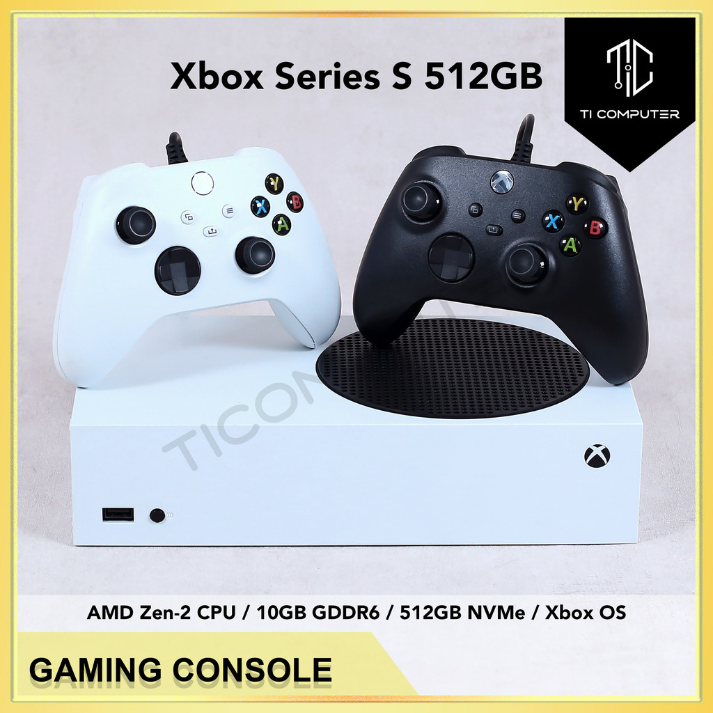 Microsoft Gaming Xbox Series S 512GB NVMe SSD Robot White Console with ...
