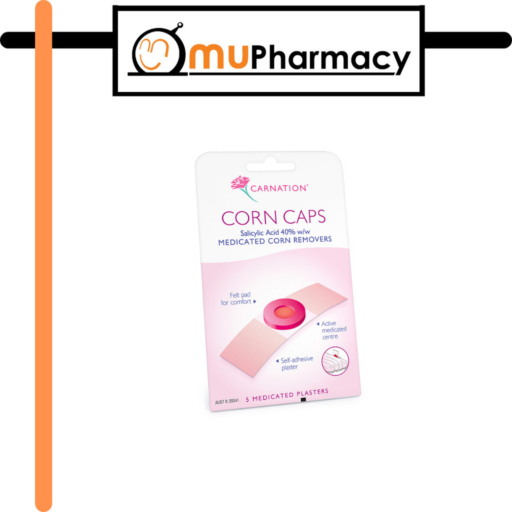Carnation Corn Caps Medicated Plasters 5's | Shopee Malaysia