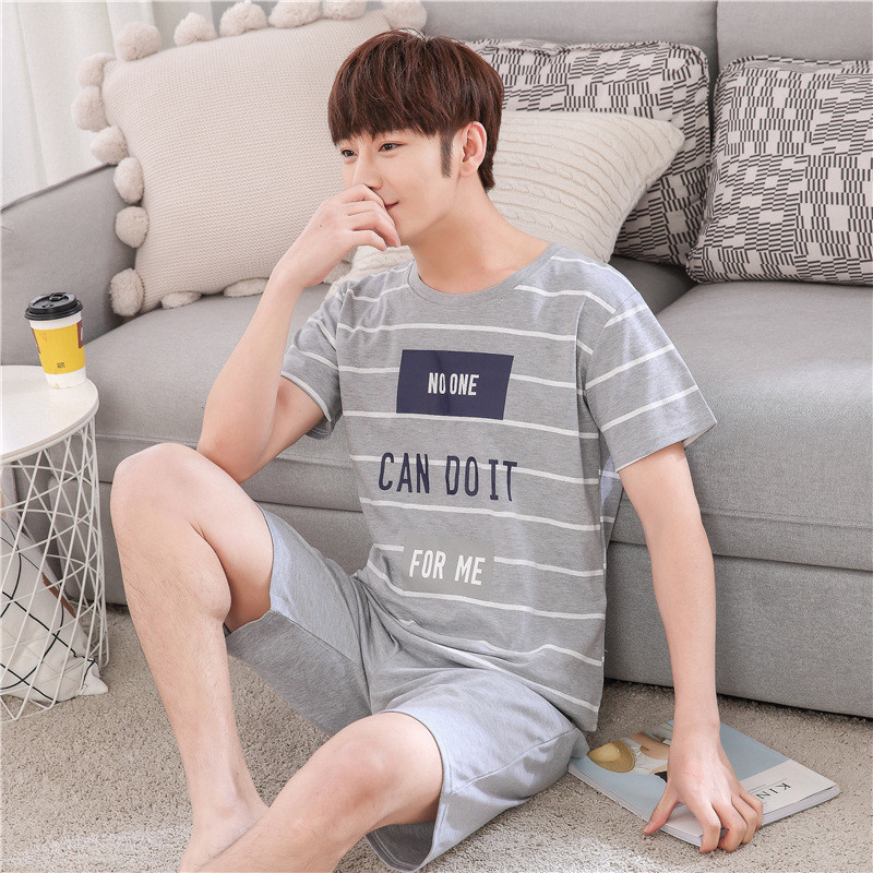 Variety of High-Quality Cotton Men's Pajamas Striped Casual 516 ...