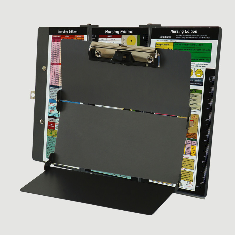 Nursing Clipboard Foldable with Nursing Medical Edition Cheat-Sheets 3 ...