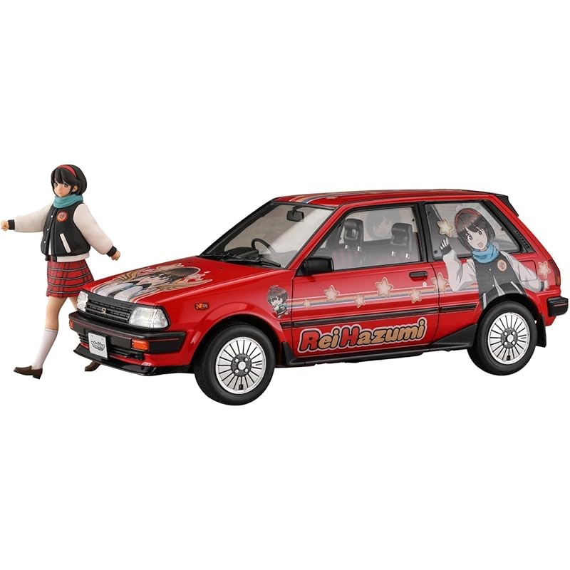 HASEGAWA 1/24 MODELLBAUSATZ Toyota Starlet EP71 Turbo S (3 Türen) aus
