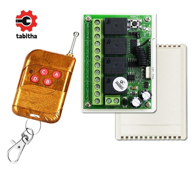 EMylo DC 12V 1 Channel Smart Remote Control Switch Transmitter RF - Foto 6