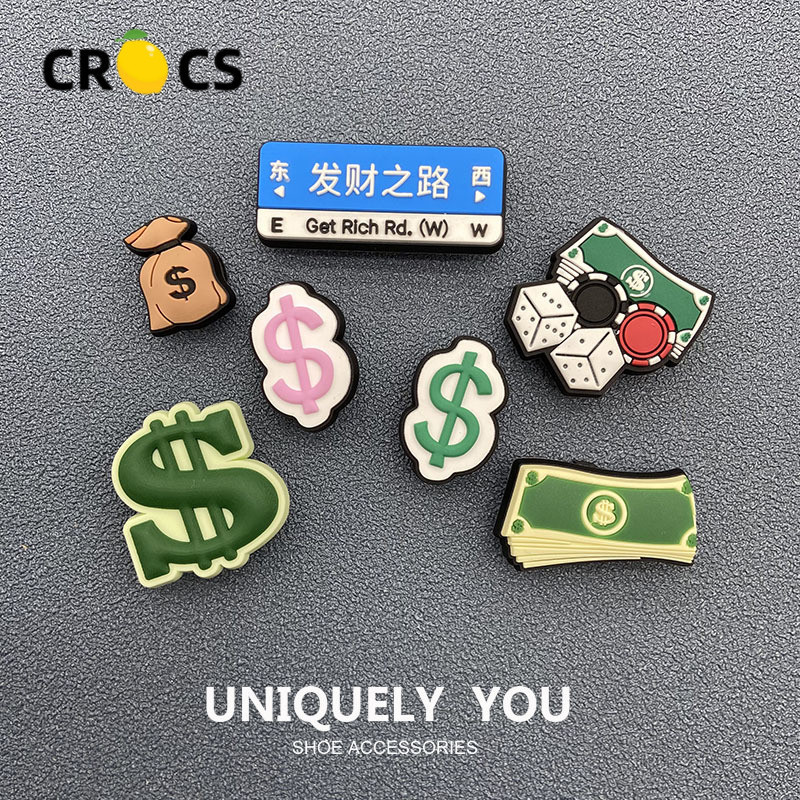 2024 New Style Crocs Shoes Flower Accessories Genuine Hole Shoe Buckle ...