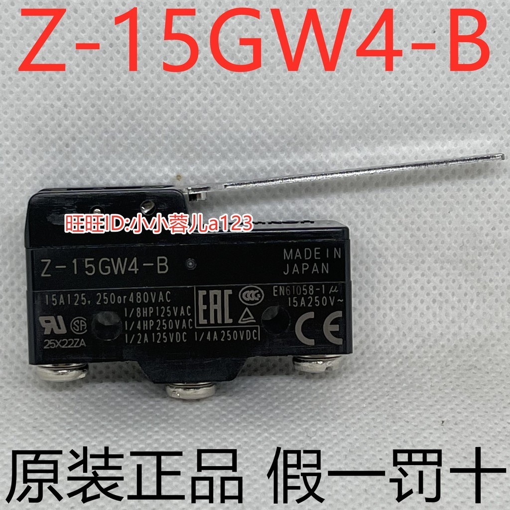 Original Omron Micro Switch Z-15GW-B/Z-15GW4-B/Z-15GW55-B Made in Japan ...