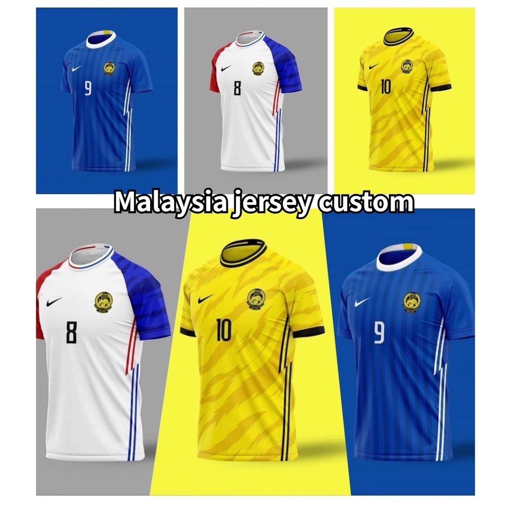 Malaysia Jersey 2023 2024 Player Issue Away Home Soccer Jersey Custom