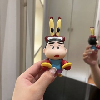 Mr. Krabs Crayon Shin-chan Action Figurines Car Tabletop Crafts ...