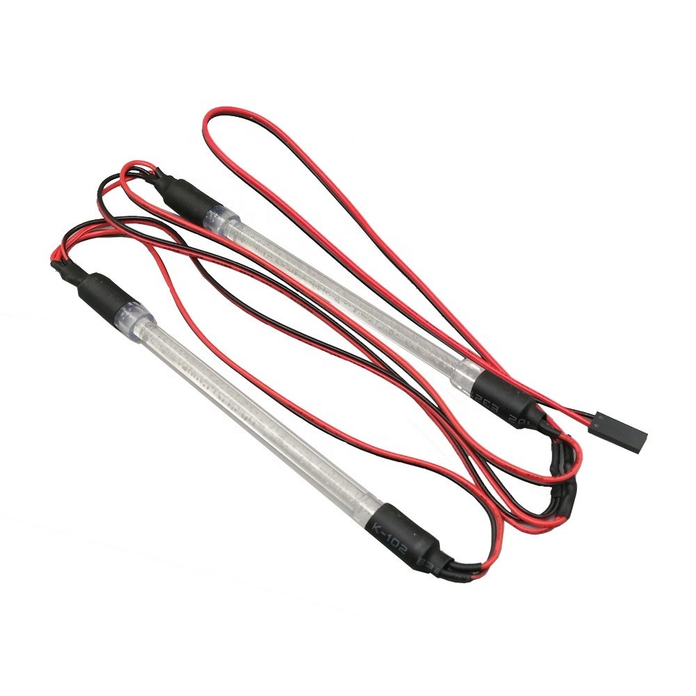 1Pair Upgraded Truck Chassis Body Lights Bar DIY LED Light Strip Drift ...