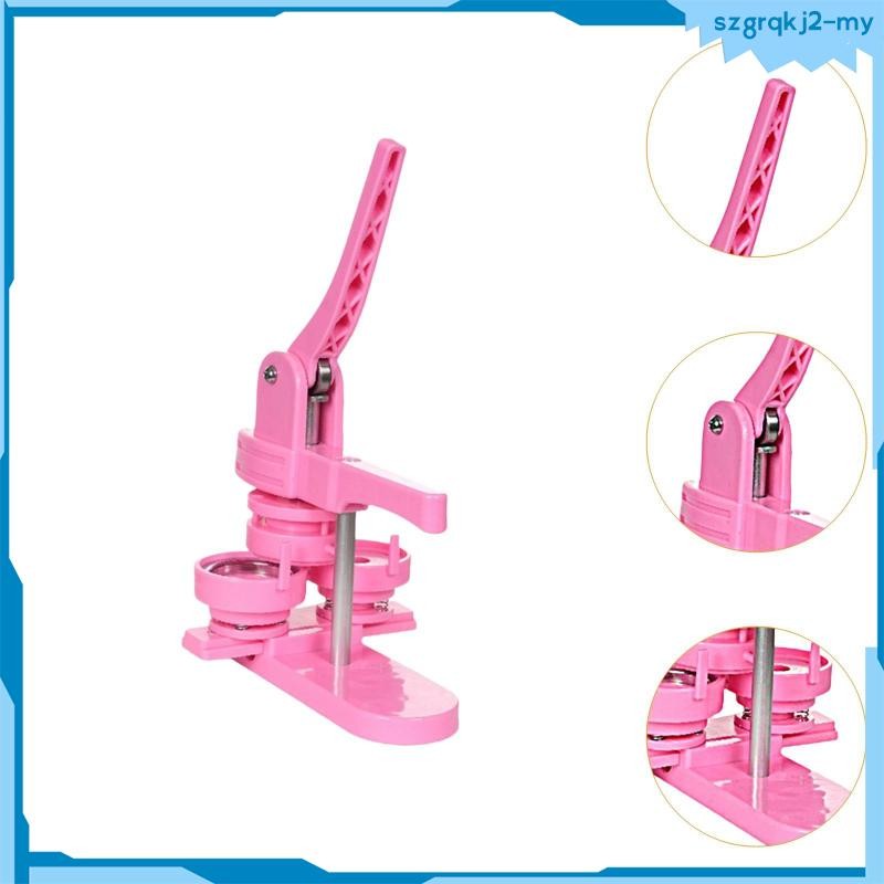 [SzgrqkjefMY] Button Maker Machine Press Supplies Round DIY Pin Button ...