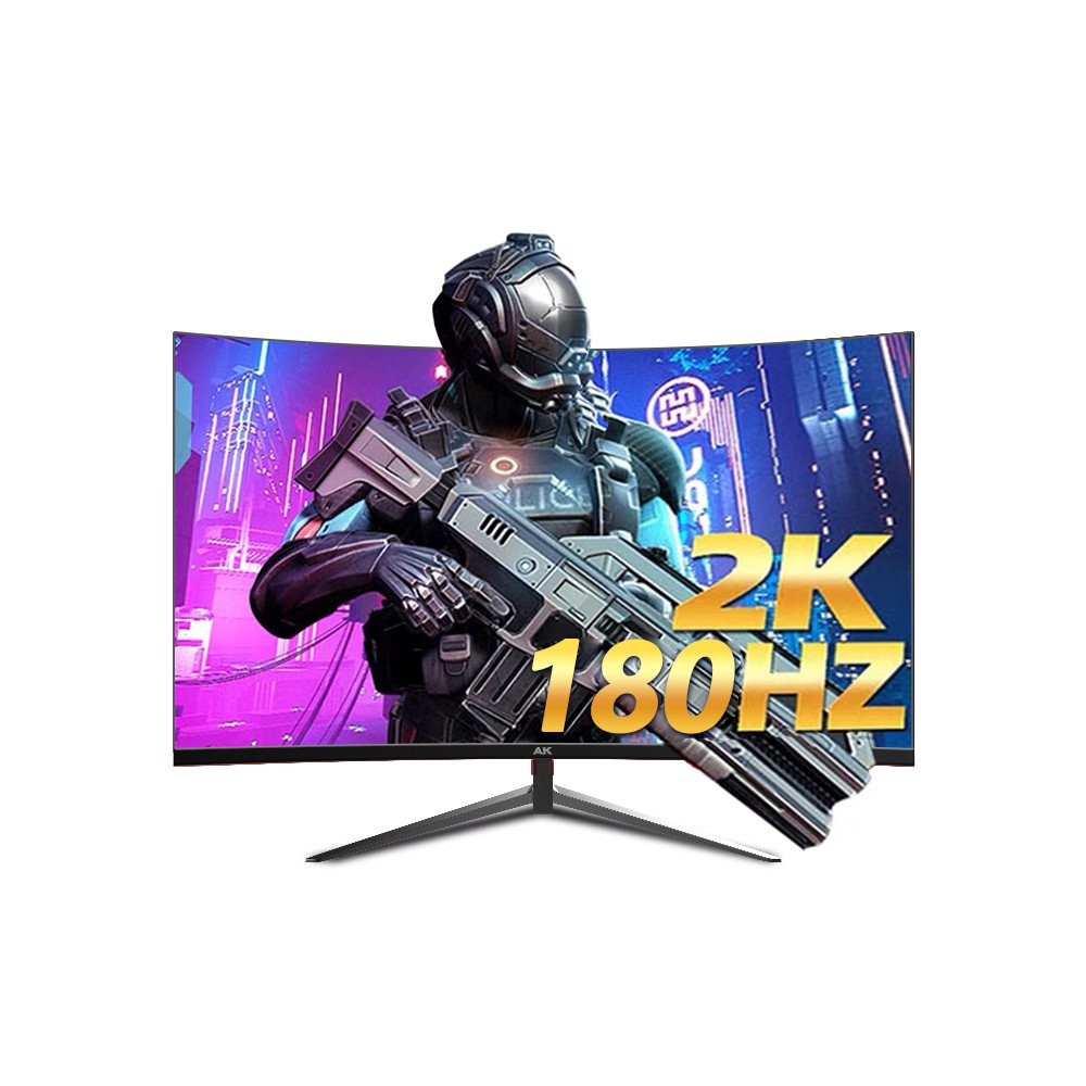Ak 27 Inch 2k180Hz Curved Display Gaming Game 240 Desktop Computer Lift ...
