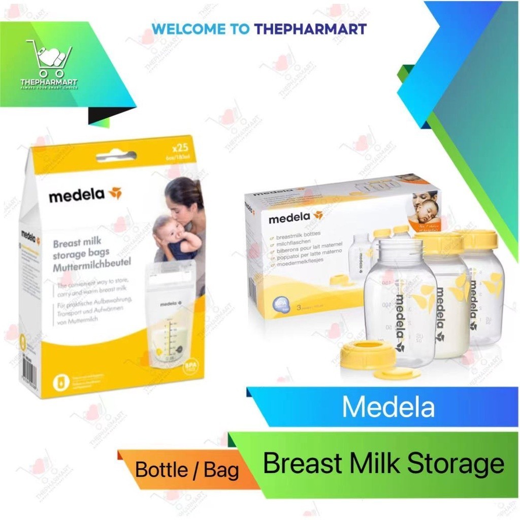 Medela Breastmilk Storage Bottle 150ml (3pcs) / Medela Breastmilk ...