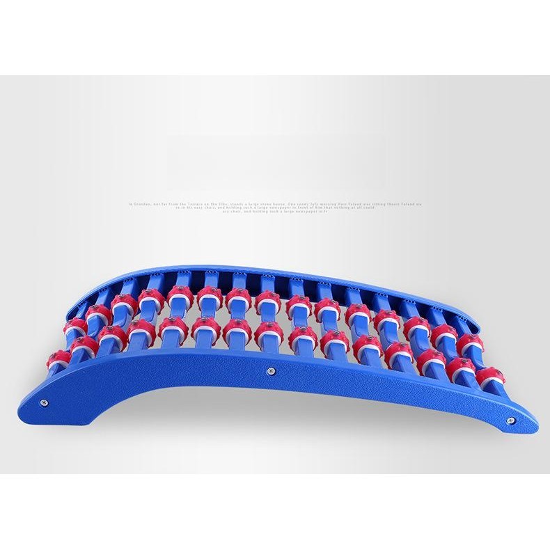 ergonomic spinal backrest frame with massage and bridge support for ...