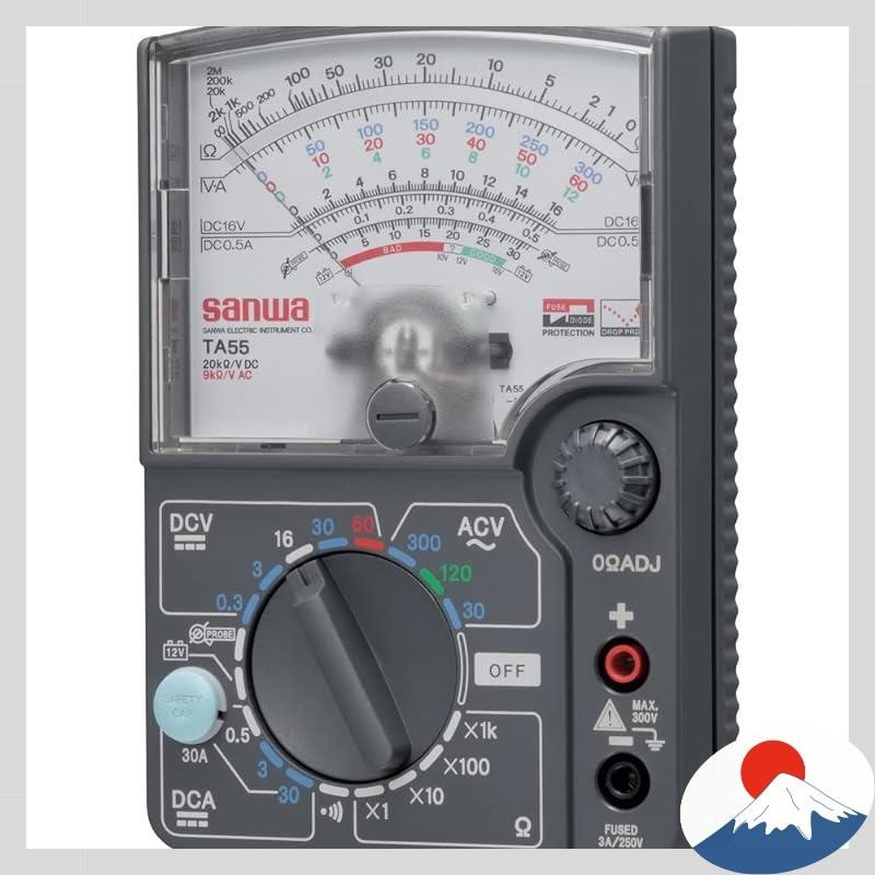 Sanwa Analog Multitester Auto Vehicle Measurement Support TA-55 ...