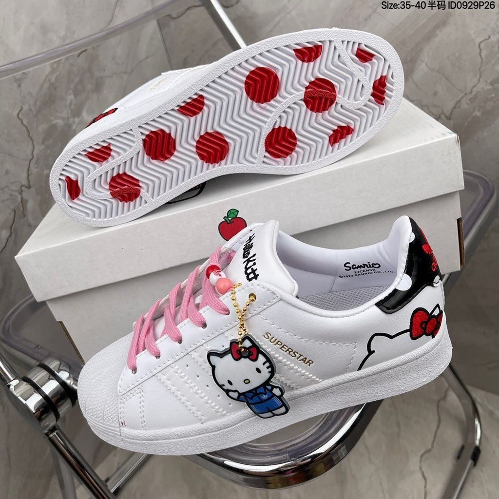 Ada stok Adi // Das hellokitty uperstar Kasut raket kasual kepala sukan ...