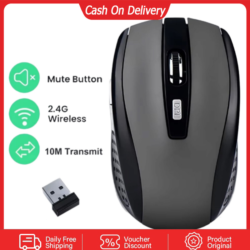 Bluetooth Wireless Silent Ergonomic Gaming Mouse