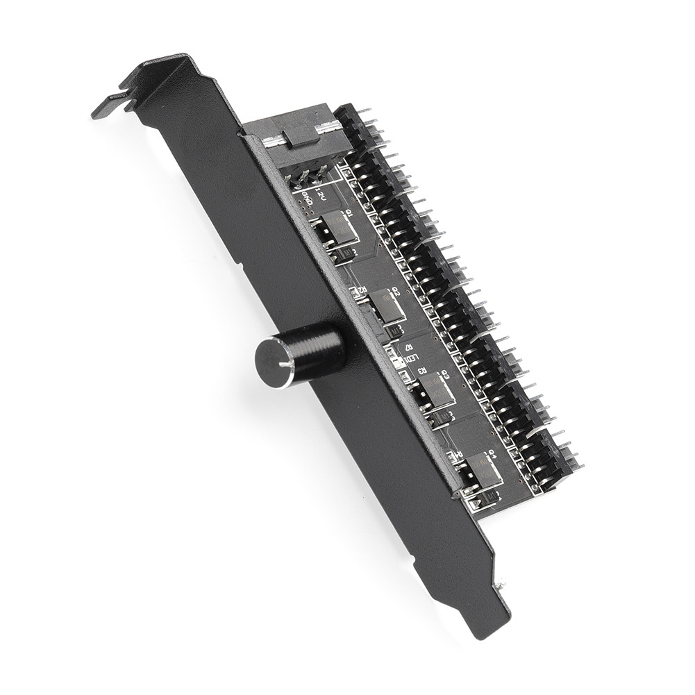 Universal Computer Regulator CPU Hub Splitter Cooler 3pin/4pin Variable ...