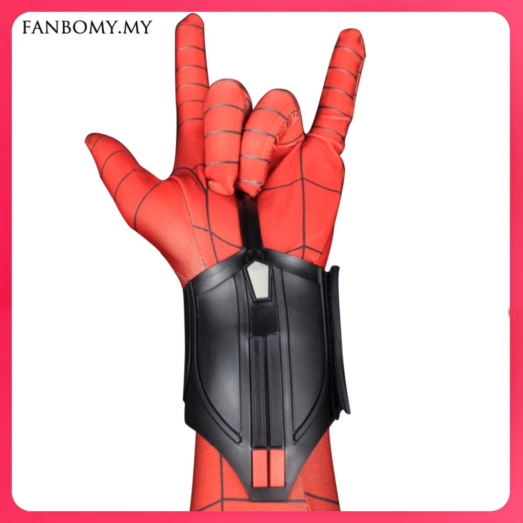 Spider-Man Homecoming Spiderman Web Shooter Peter Parker Cosplay Props ...