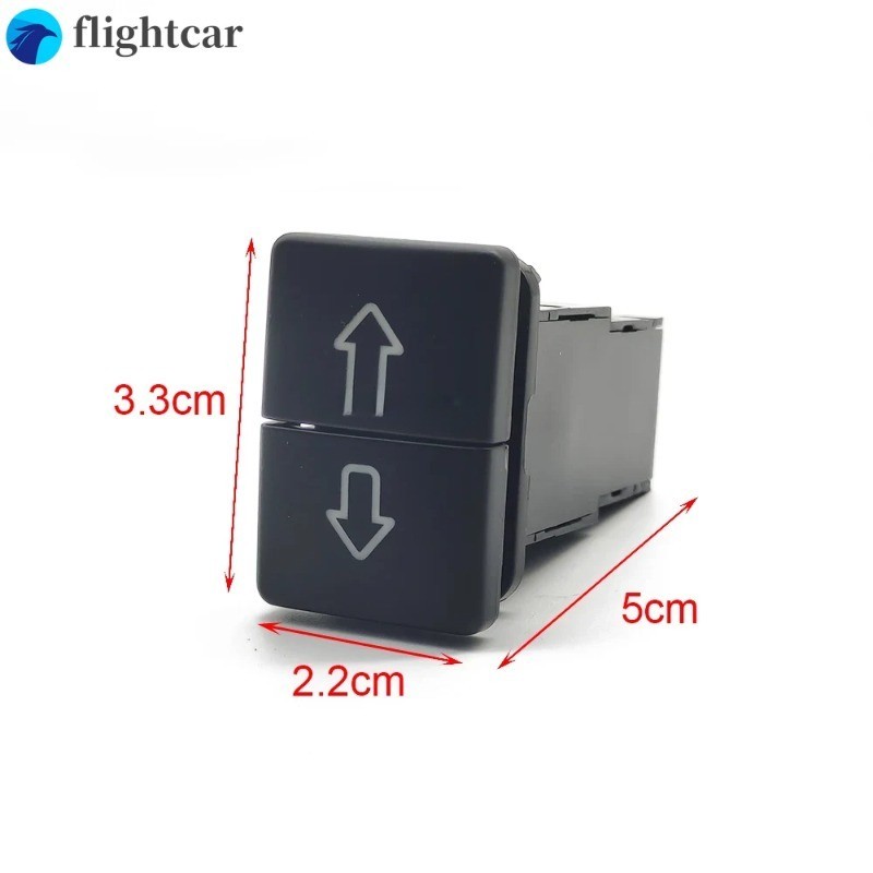 （FT）Car Dual Key LED Light Switch Power On Off Up Down Arrow Push ...