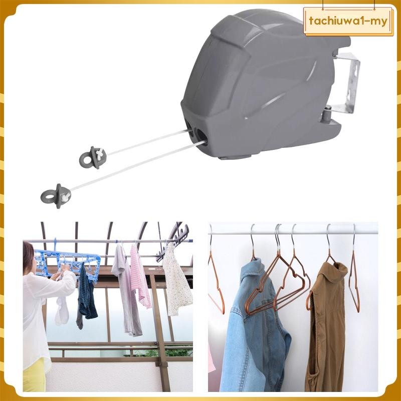 [TachiuwadcMY] Retractable Clothesline Retracting Clothes Drying Line