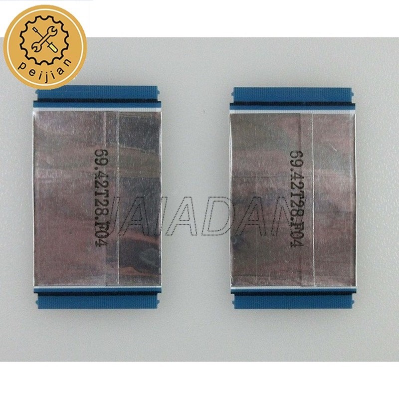 ☇NEW SONY LCD TV Tcon Ribbon Cable 69.42T28.F04 (Tcon to COF) - 1 Pair ...