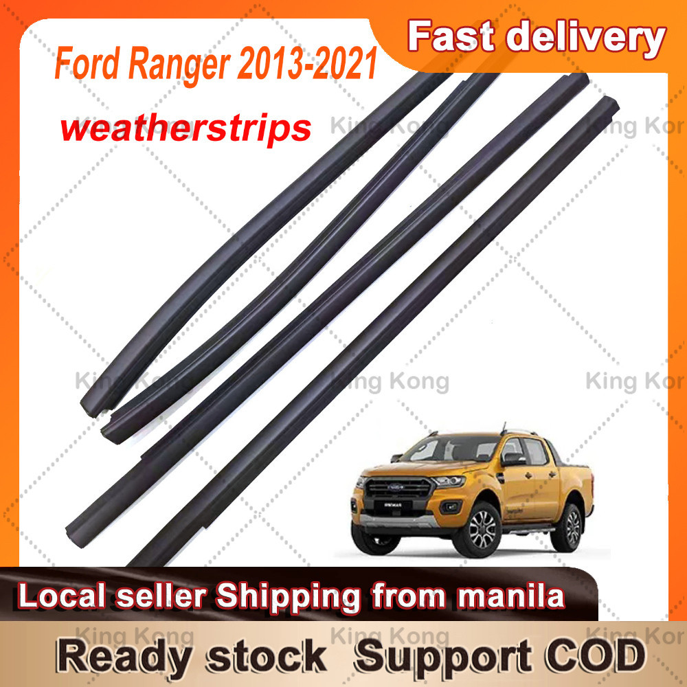 Car outside window weatherstrip for Ford Ranger 2013 2014 2015 2016 ...